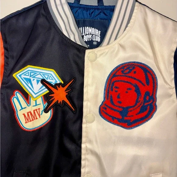 Billionaire Boys Club Kids' Astro Varsity Jacket Size 5/6 - Picture 3 of 14